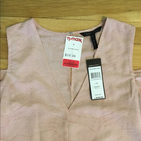 BCBG Cold Shoulder Blouse - Picture 2 of 4